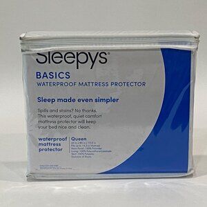 Sleepys Waterproof Mattress Protector Queen Size Sealed New